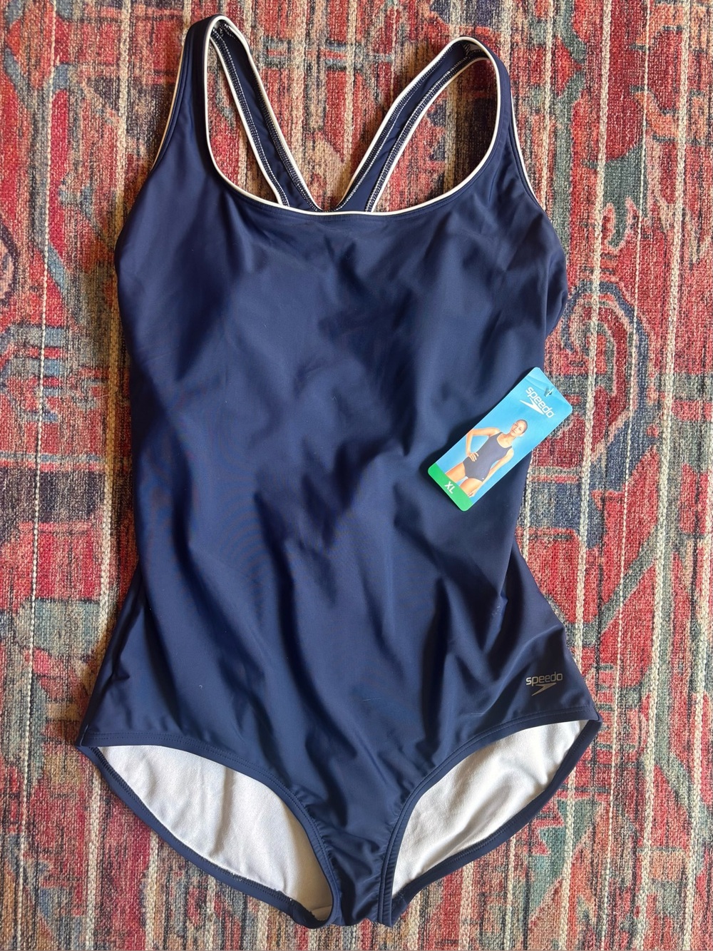NWT Speedo XL Ultraback Fitness Swim Suit